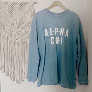 Alpha Chi Oversized Sweatshirt
